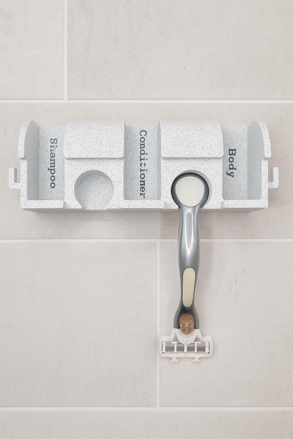 3D Printed Kitsch Bath Bar Holder | Shampoo, Conditioner & Body Bars | Venus Razor Hook | Retro Bathroom Organiser Fall gift scrunchy hooks