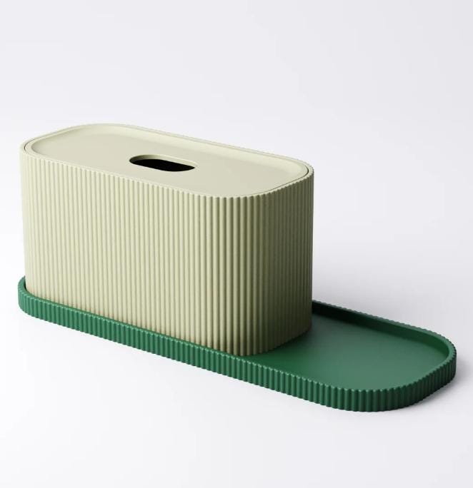 3-Tier Kitchen Counter Organizer: Eco-Friendly PLA Storage