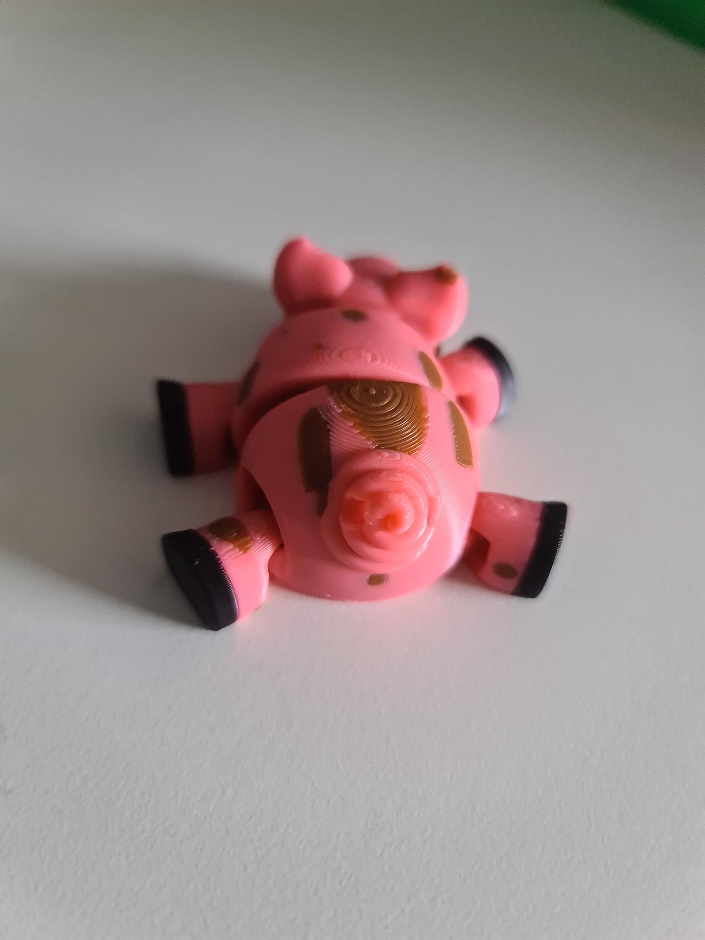 Articulated Pig Fidget Toy: Clarkson's Farm Inspired Desk Pet