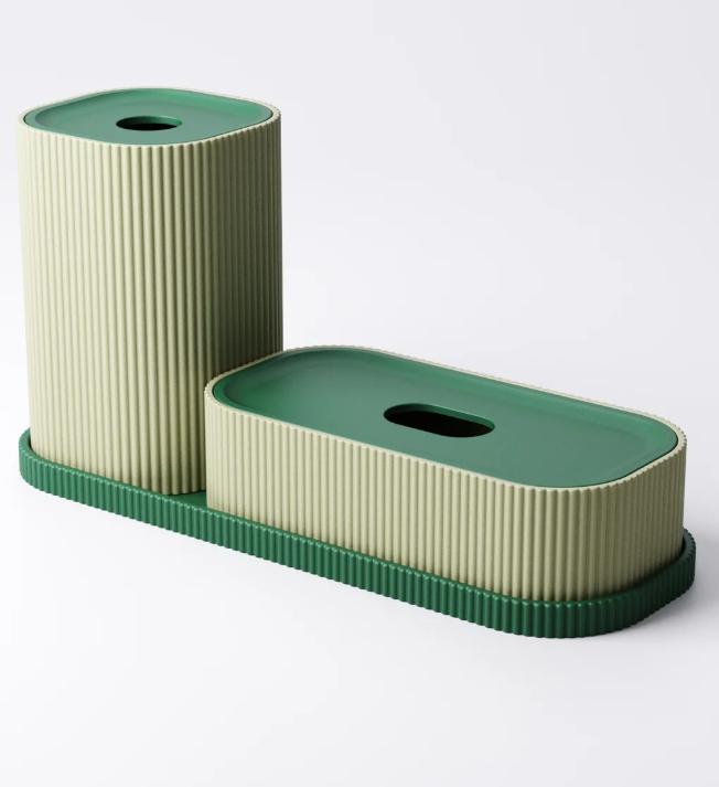 3-Tier Kitchen Counter Organizer: Eco-Friendly PLA Storage