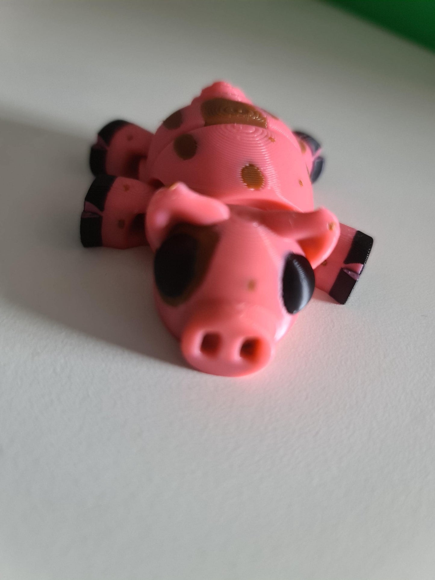 Articulated Pig Fidget Toy: Clarkson's Farm Inspired Desk Pet