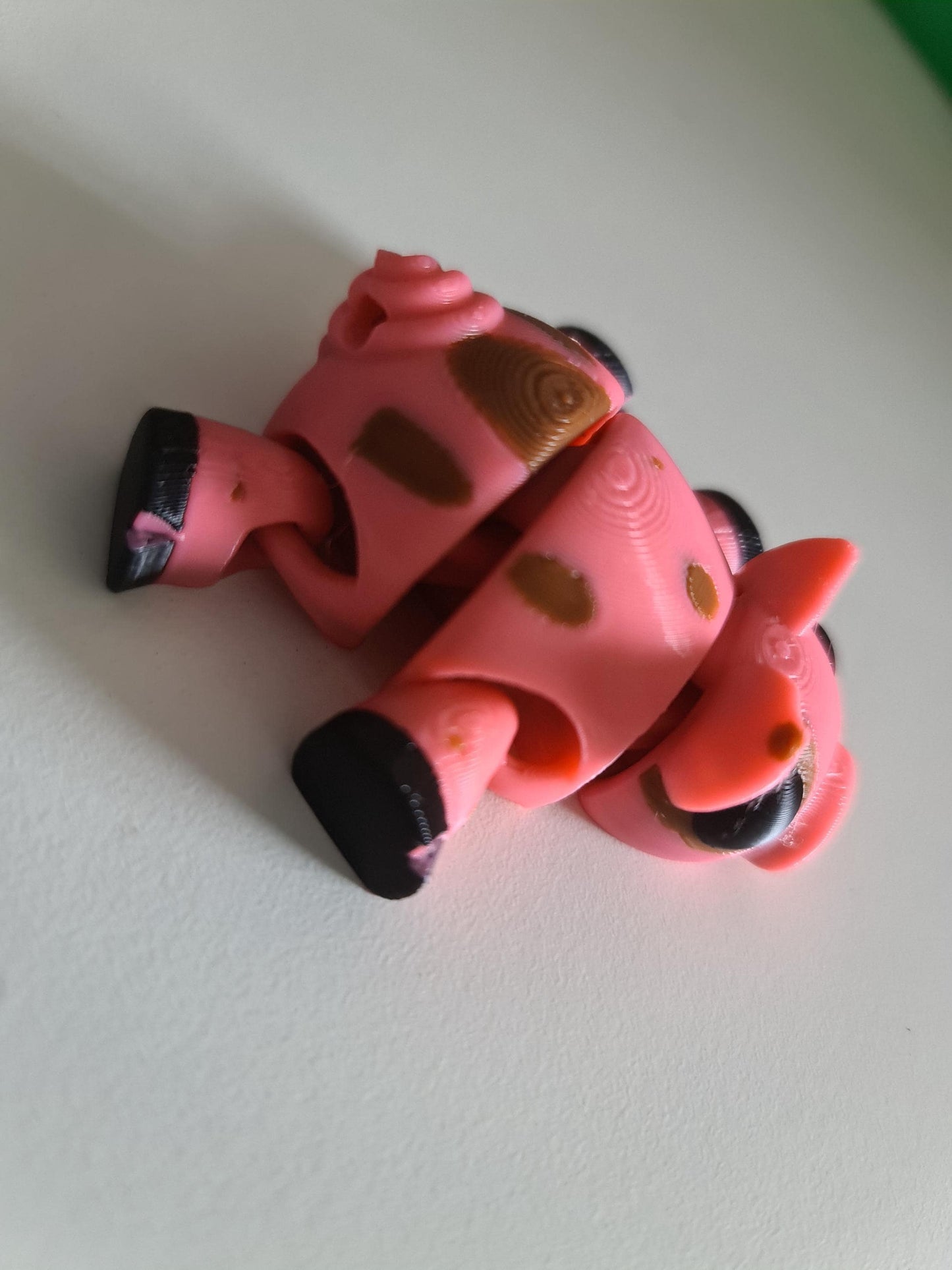 Articulated Pig Fidget Toy: Clarkson's Farm Inspired Desk Pet