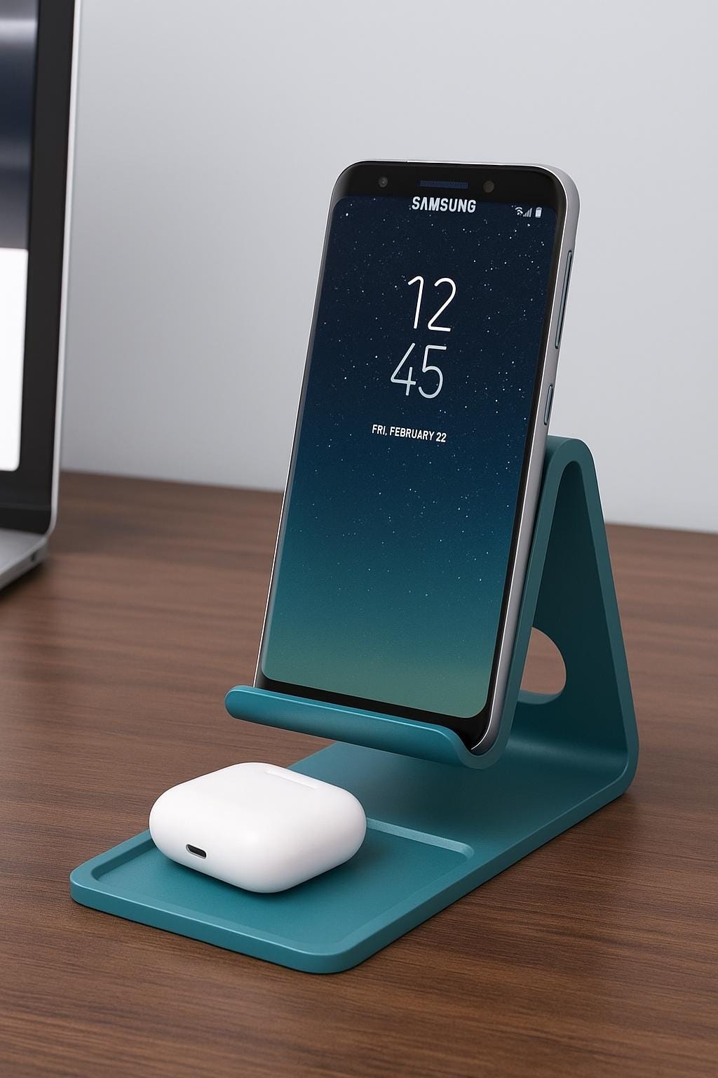 3D Printed Desk Organizer: Phone, Keys & Earbuds Holder - Handmade UK