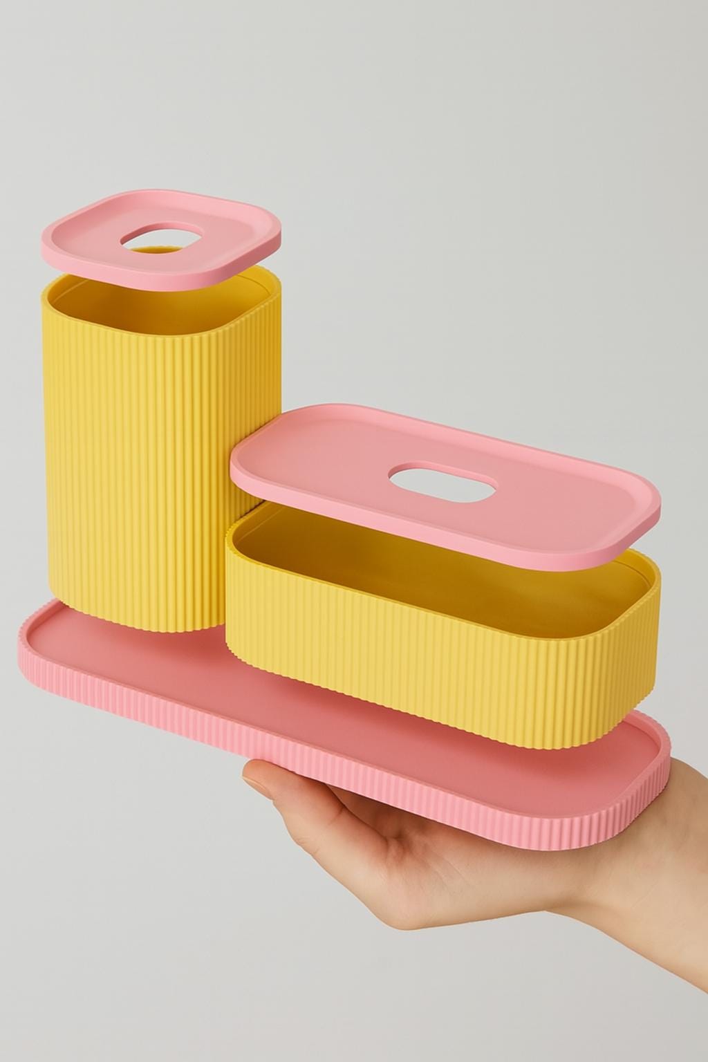 3-Tier Kitchen Counter Organizer: Eco-Friendly PLA Storage