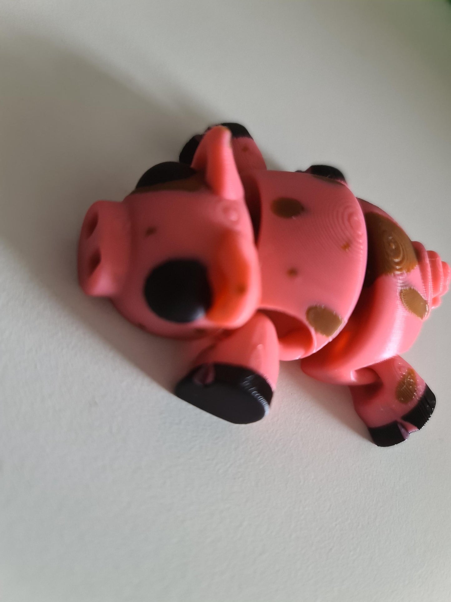 Articulated Pig Fidget Toy: Clarkson's Farm Inspired Desk Pet