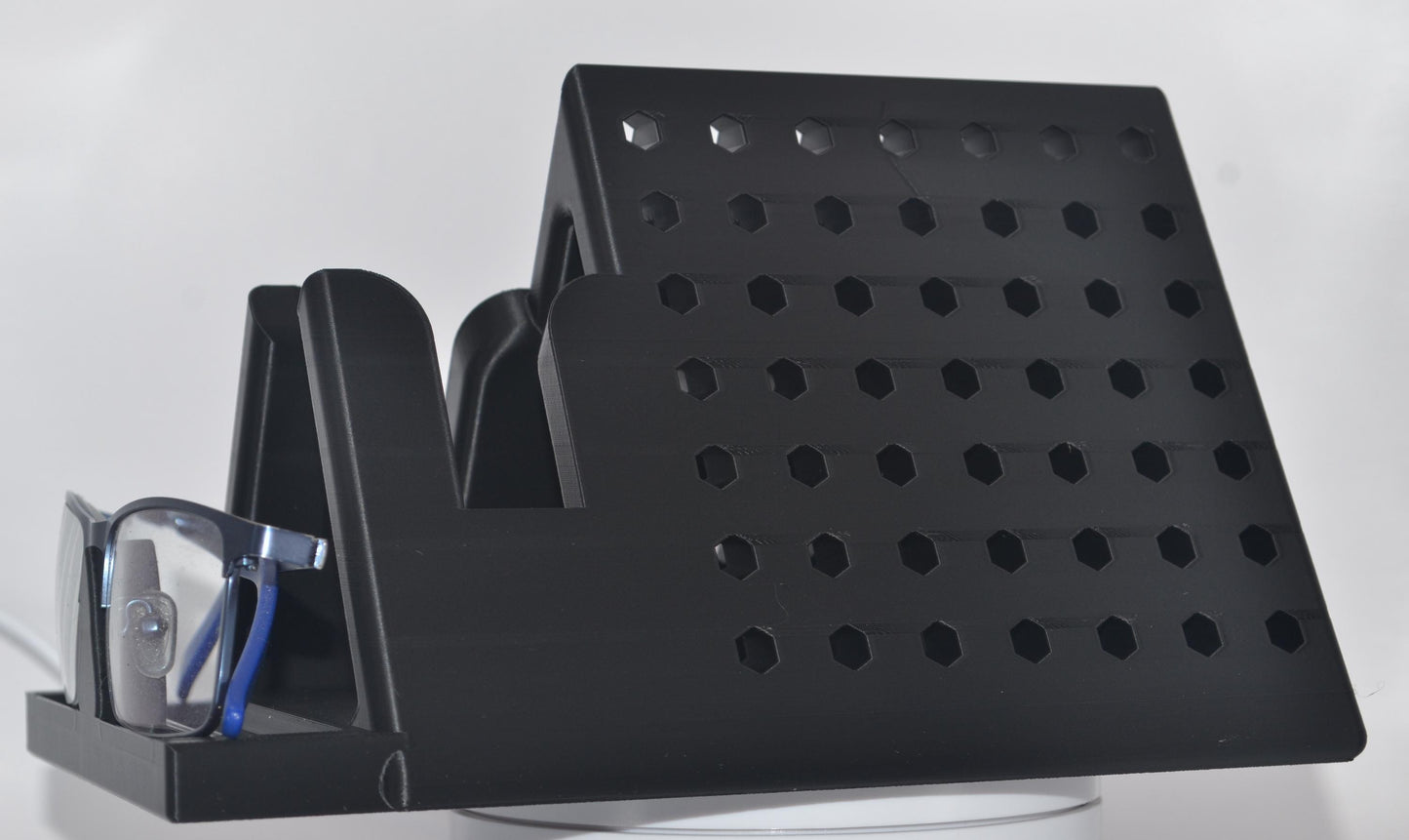 3D Printed Book Stand & Glasses Holder: Page Keeper with Book Spreader