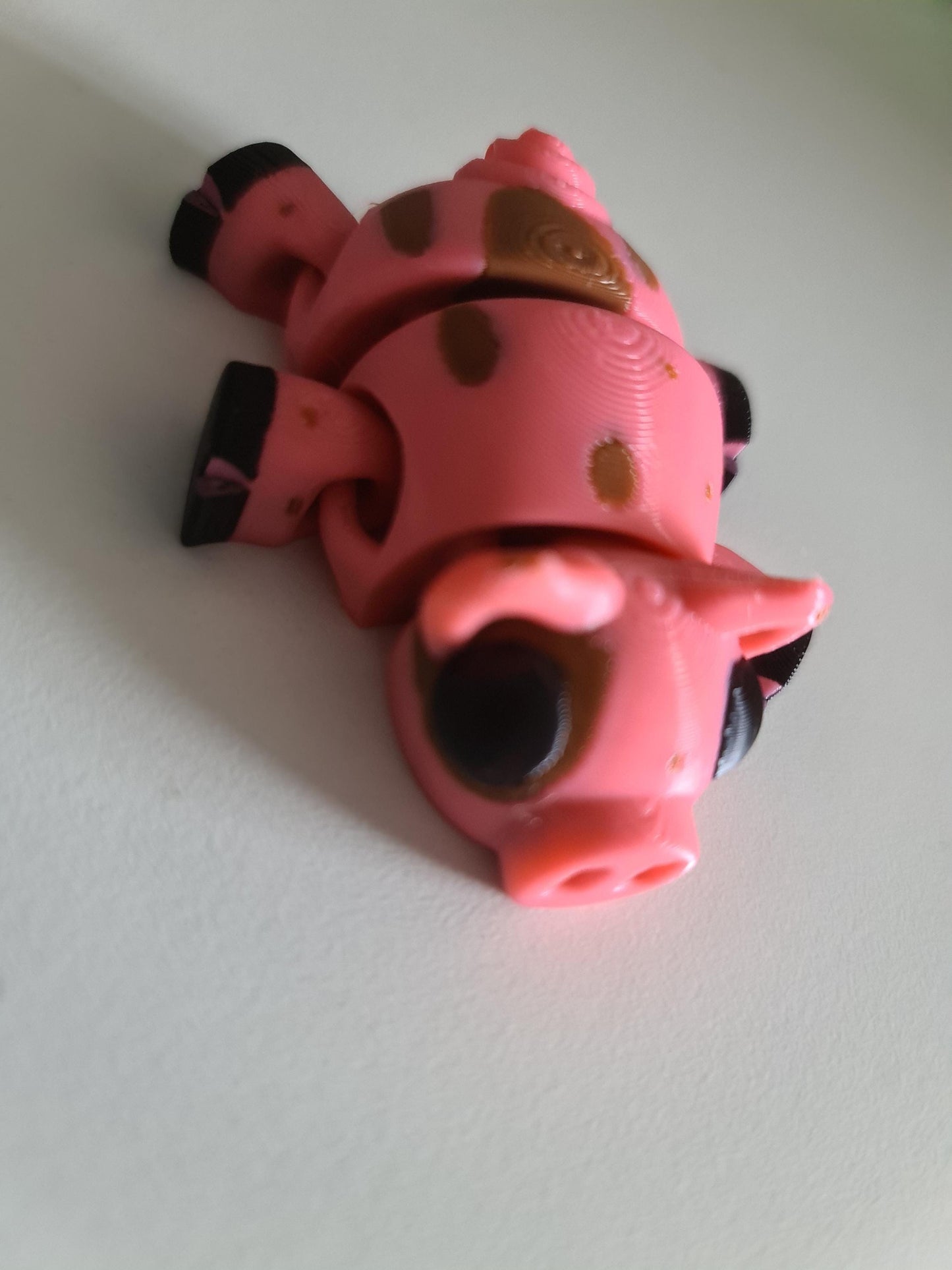Articulated Pig Fidget Toy: Clarkson's Farm Inspired Desk Pet