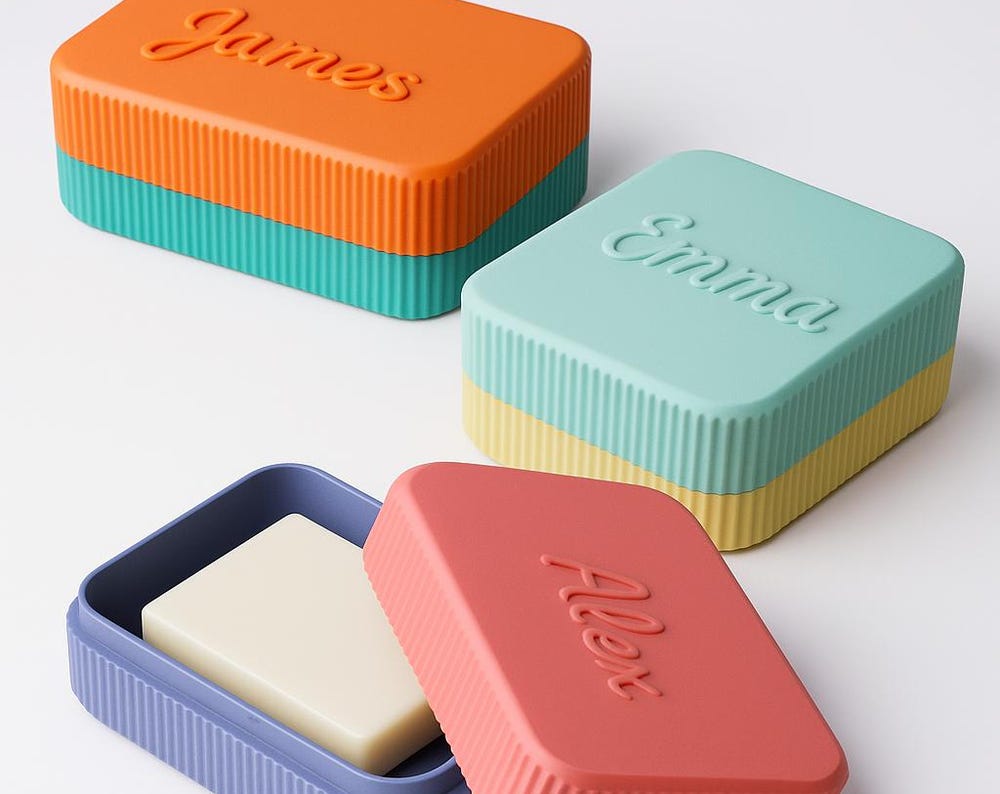 Travel Soap Holder with Drip Tray