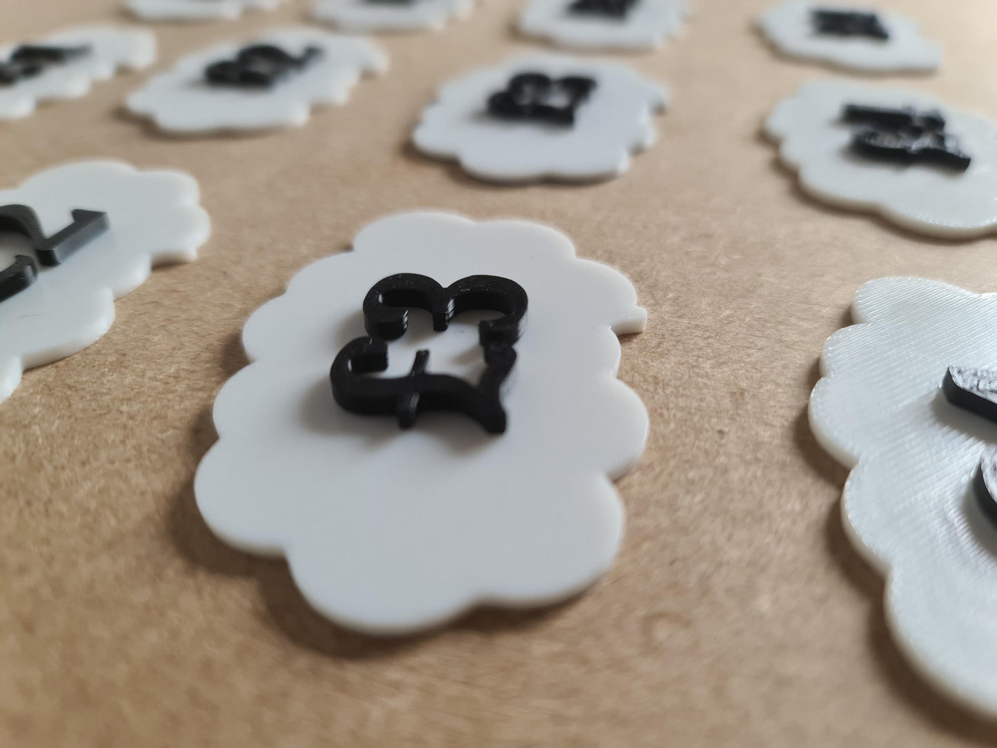 Custom 3D Printed Price Labels – Market Stall, Car Boot, Craft Fair, Trader Display – Any Price, Currency & Colour