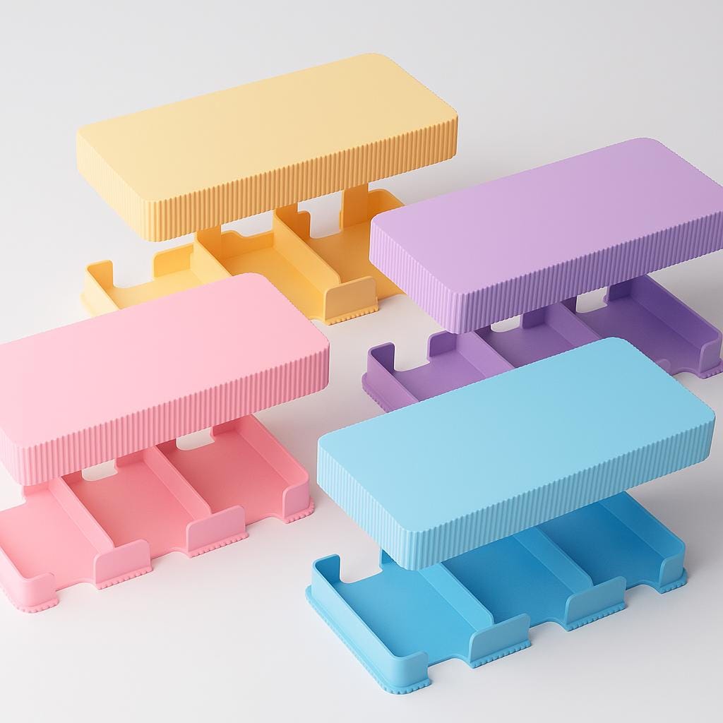 Personalised Playing Card Storage Box – 3D Printed Holder for 3 Decks | Custom Name Poker Night Organizer & Travel Case