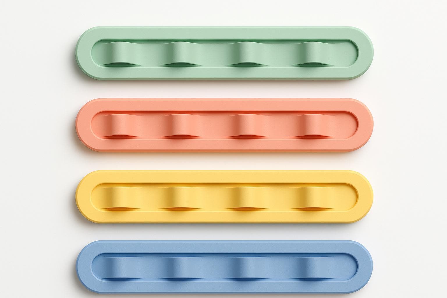 Modern 3D Printed glasses Wall Holder Minimalist Eyewear Rack Sunglass Stand for Entryway