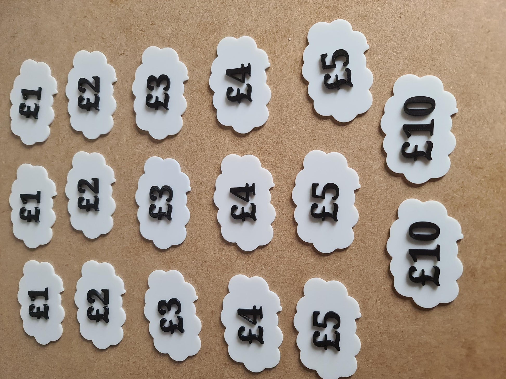 Custom 3D Printed Price Labels – Market Stall, Car Boot, Craft Fair, Trader Display – Any Price, Currency & Colour
