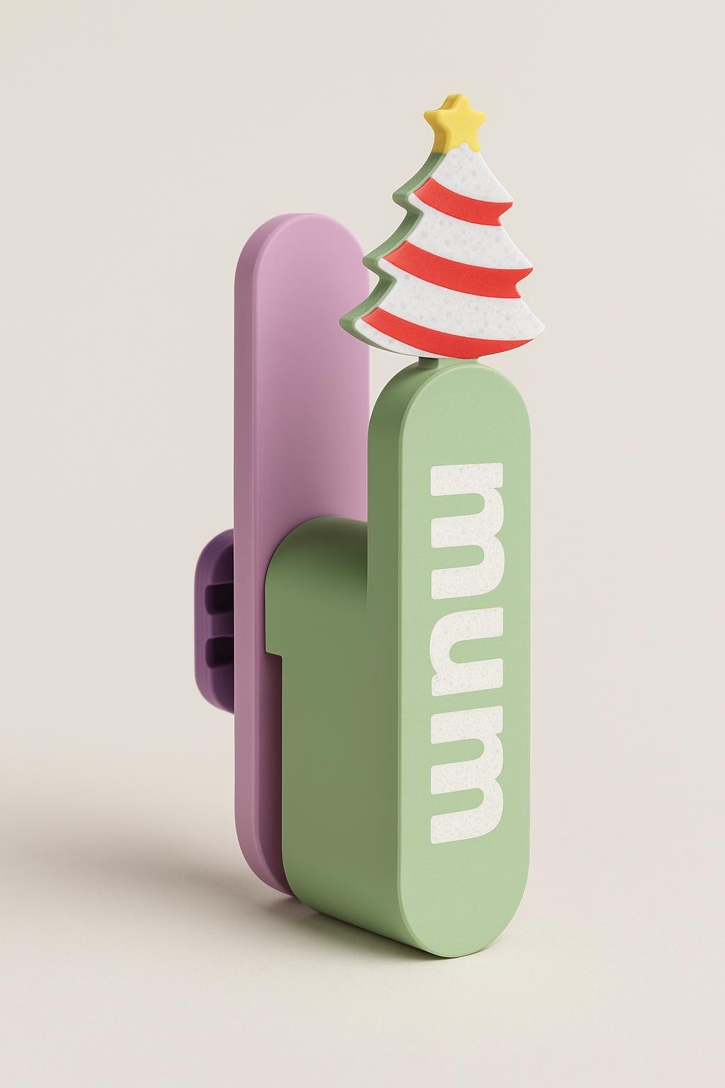 Custom Christmas Stocking Hooks – 3D Printed Holiday Hangers | Santa, Snowflake, Tree, Angel, Cross, Paw Print