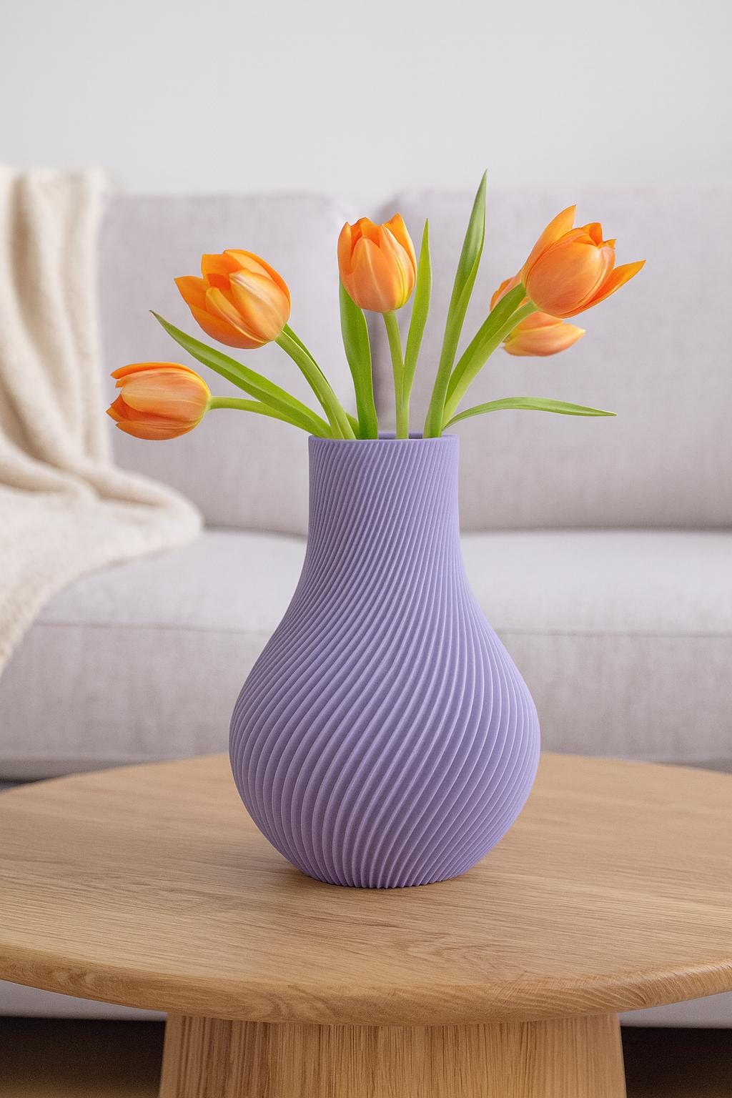 Modern 3D Printed Vase Collection – Geometric, Minimalist & Stylish Home Décor | Choose Your Design | Unique Flower Vases