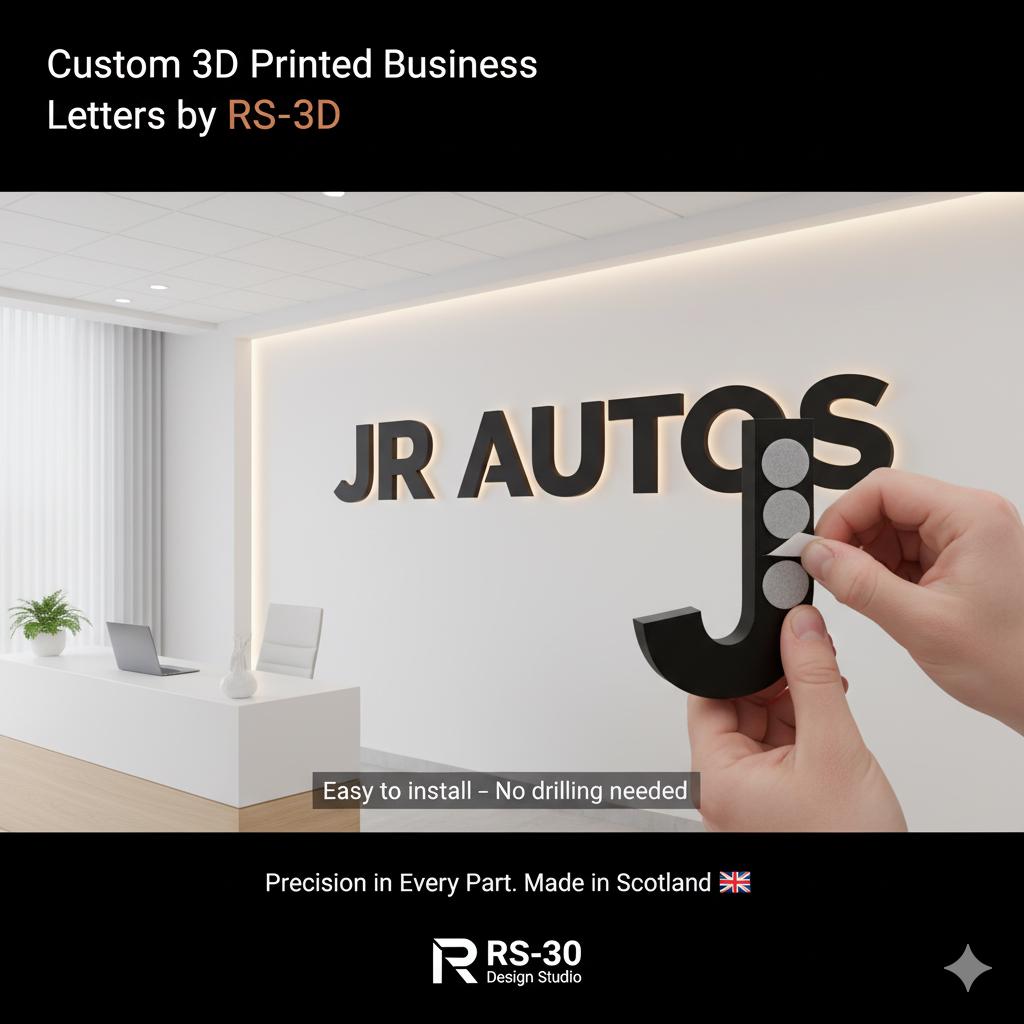 Custom 3D Printed Letters – Choose Size, Font & Colour Shop Signage, Wall Décor, Nursery Name, Business Logo, Home Letters fall gift hostess