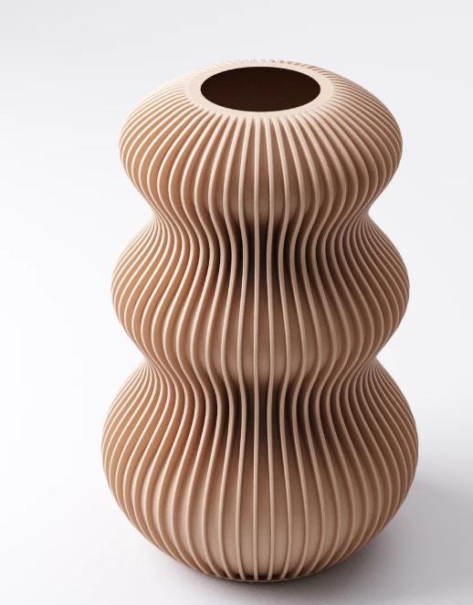 Modern 3D Printed Vase Collection – Geometric, Minimalist & Stylish Home Décor | Choose Your Design | Unique Flower Vases