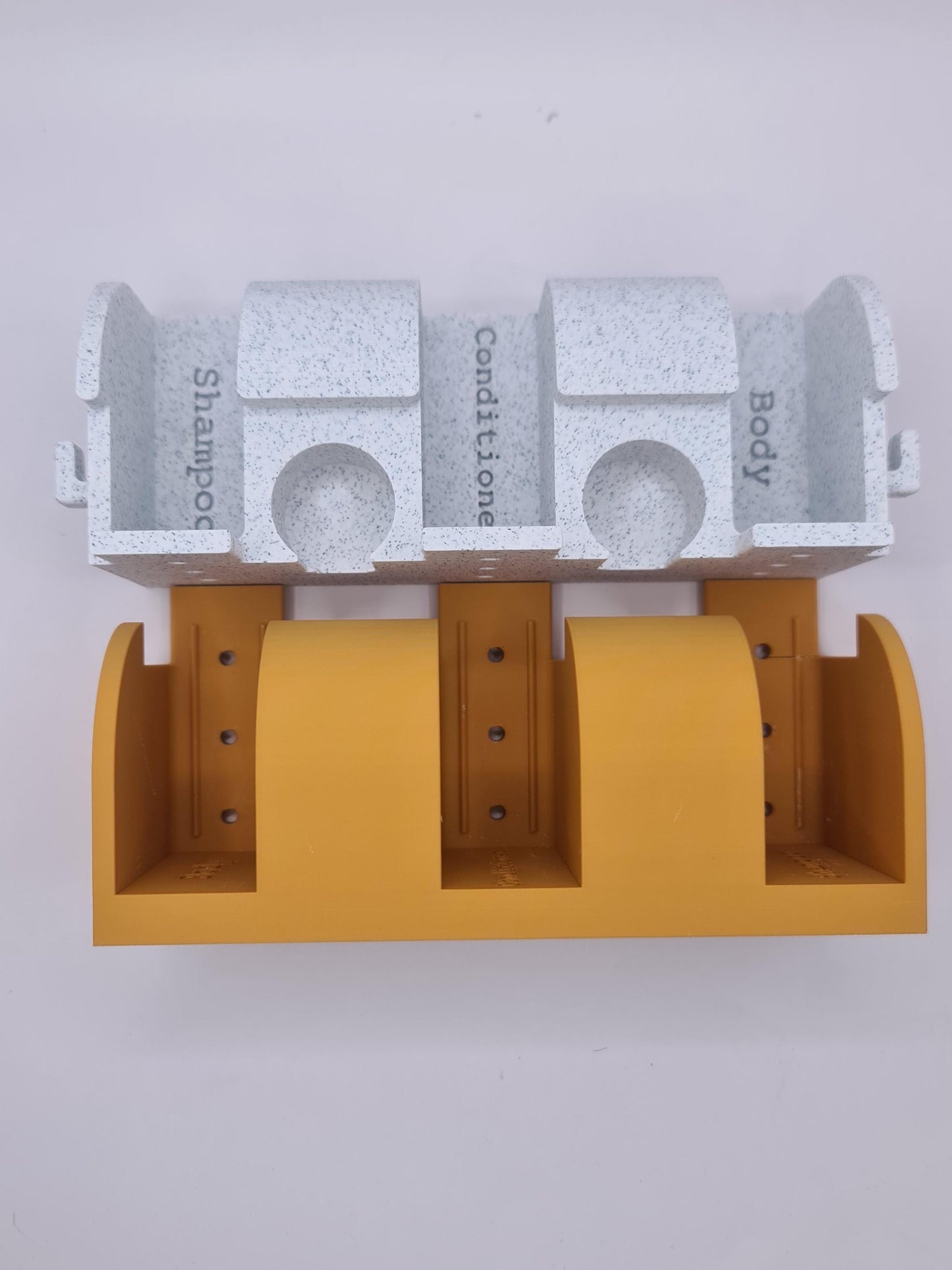 3D Printed Kitsch Bath Bar Holder | Shampoo, Conditioner & Body Bars | Venus Razor Hook | Retro Bathroom Organiser Fall gift scrunchy hooks