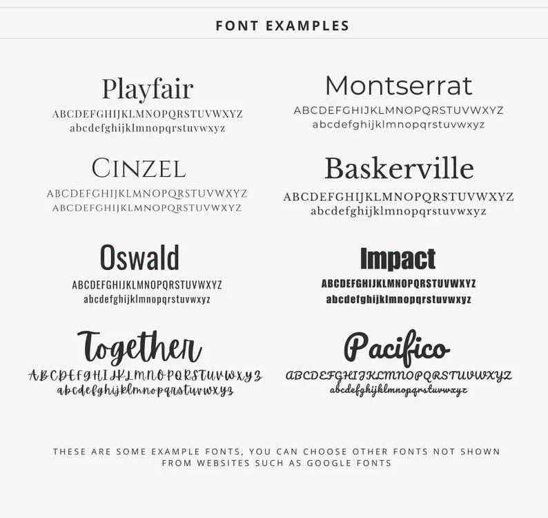 Custom 3D Printed Letters – Choose Size, Font & Colour Shop Signage, Wall Décor, Nursery Name, Business Logo, Home Letters fall gift hostess