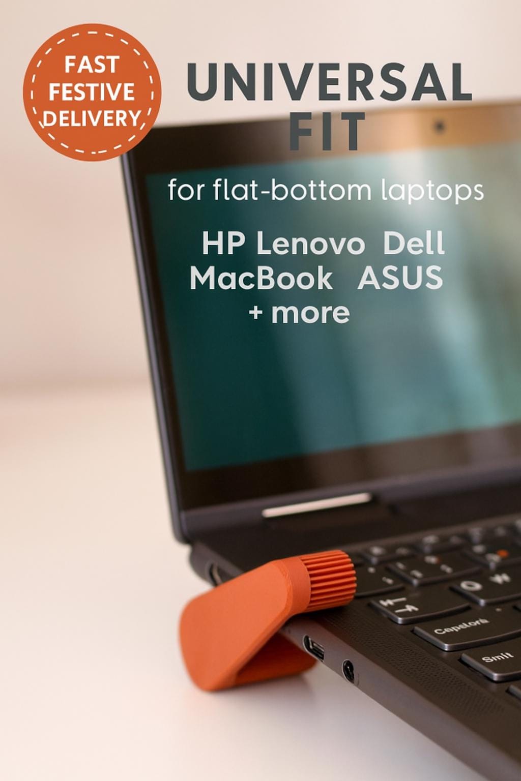 Mini Laptop Stand Compact Ergonomic Laptop Riser Portable Tilt Stand for Cooling & Comfort Travel-Friendly Gift stocking filler fall gift