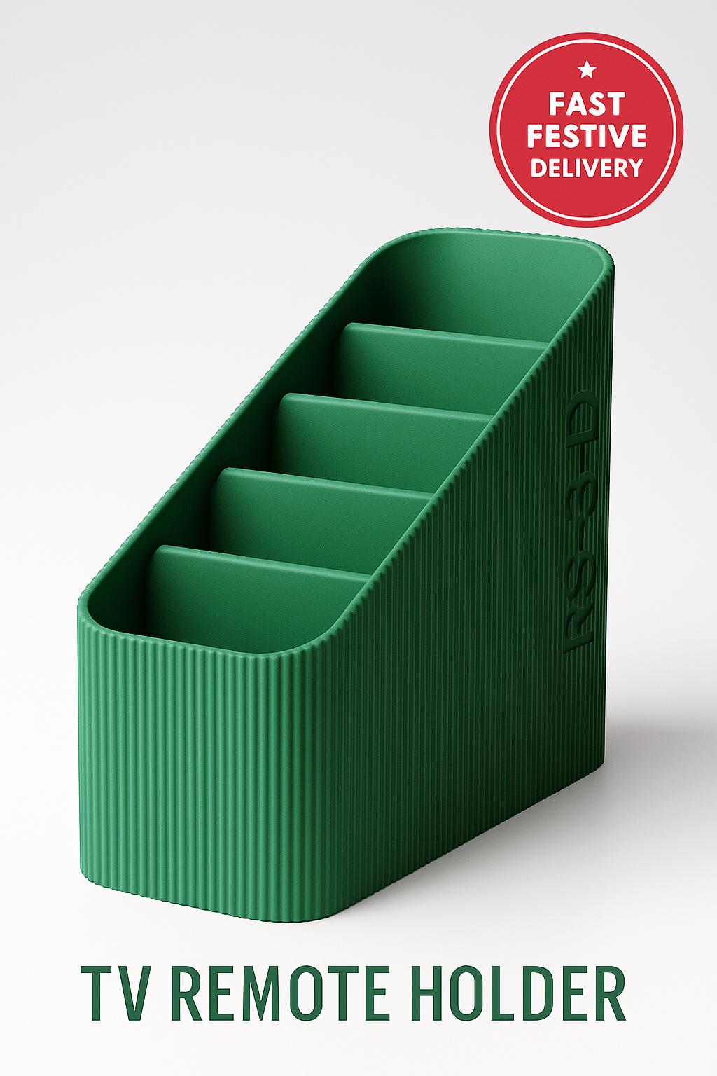 TV Remote Holder Organiser – Modern Living Room Tidy Remote Caddy Desk & Sofa Storage firestick