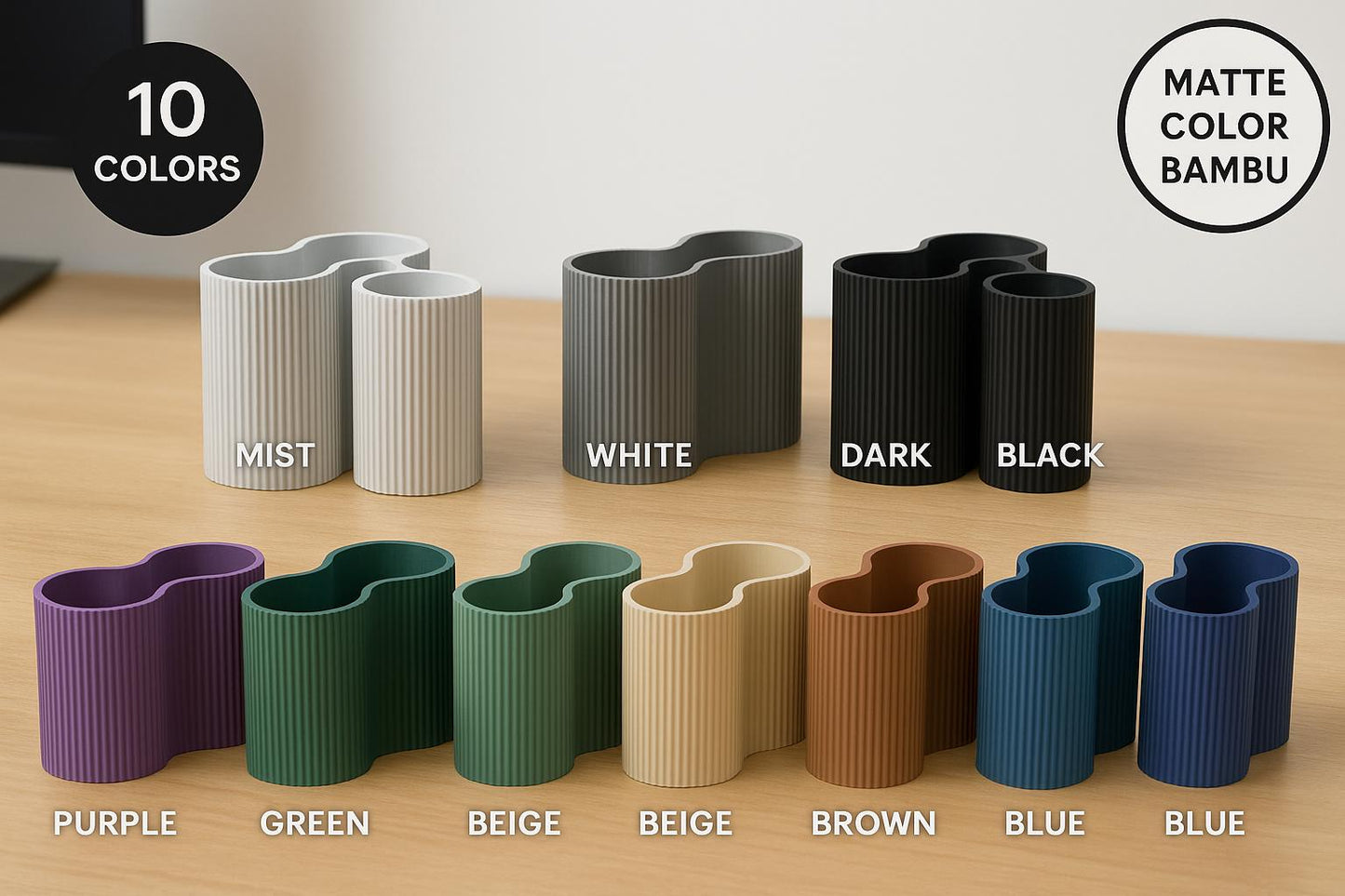 TV Remote Holder Organiser – Modern Living Room Tidy Remote Caddy Desk & Sofa Storage firestick