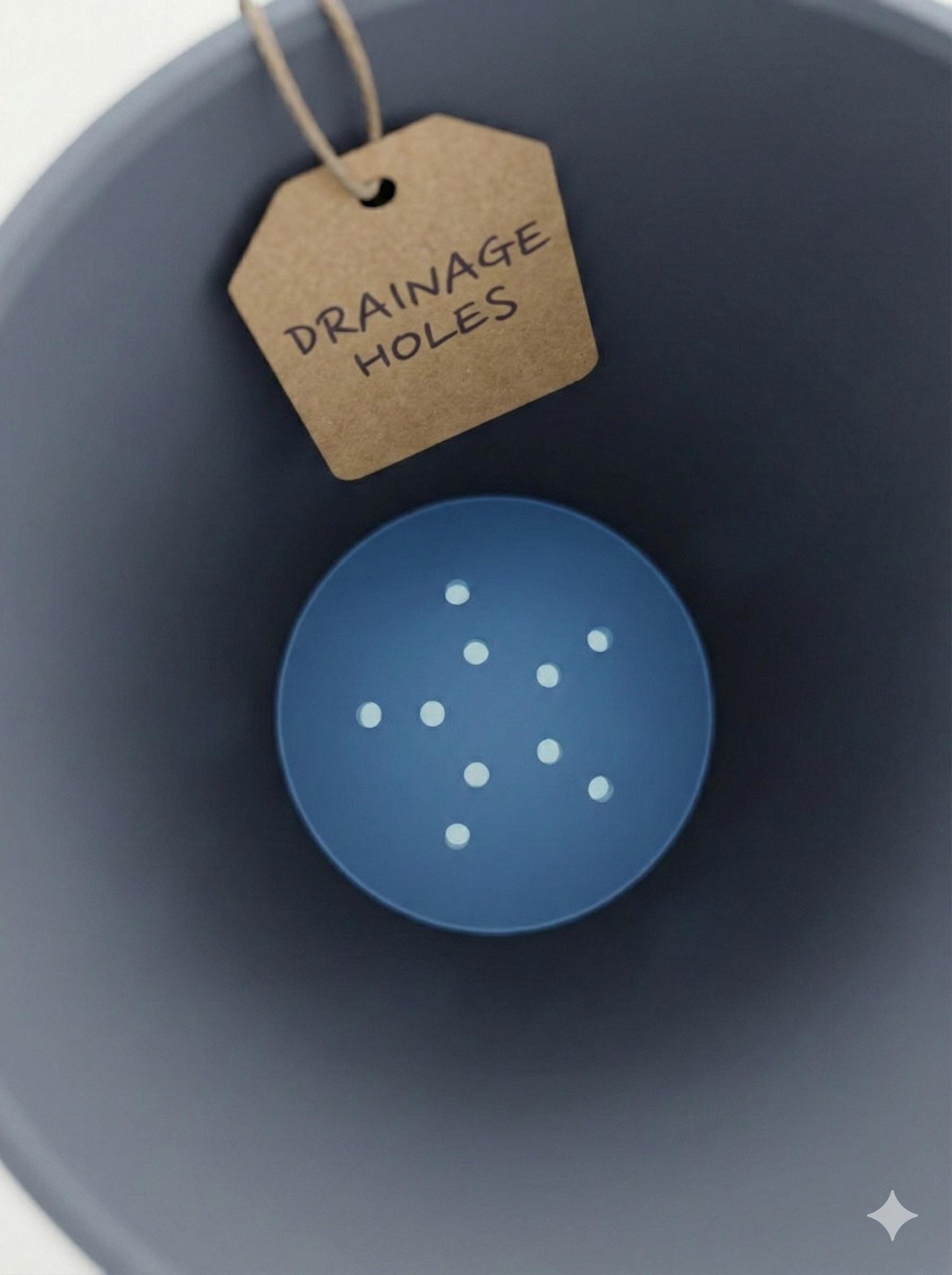 Hygienic 3D Printed Toilet Brush Holder Removable Draining Insert Modern Ribbed Design Easy Clean Bathroom Organizer